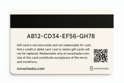 NovaShades Gift cards - Image 3